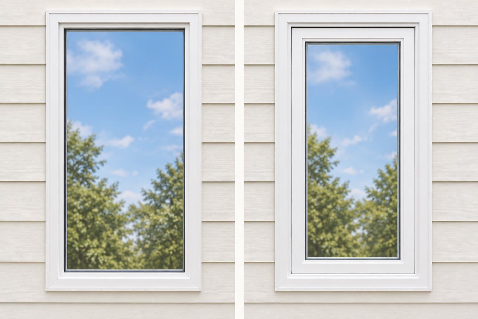 Illustration of picture and fixed casement